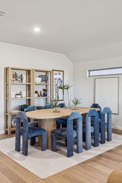 Dining Room in the Oscar home plan by Trophy Signature Homes – REPRESENTATIVE PHOTO