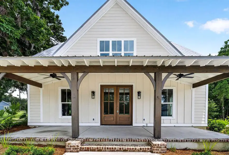 Exterior details and patio area of a home in , Georgetown (Image 4). Exterior details and patio area of a home in , Georgetown (Image 4).