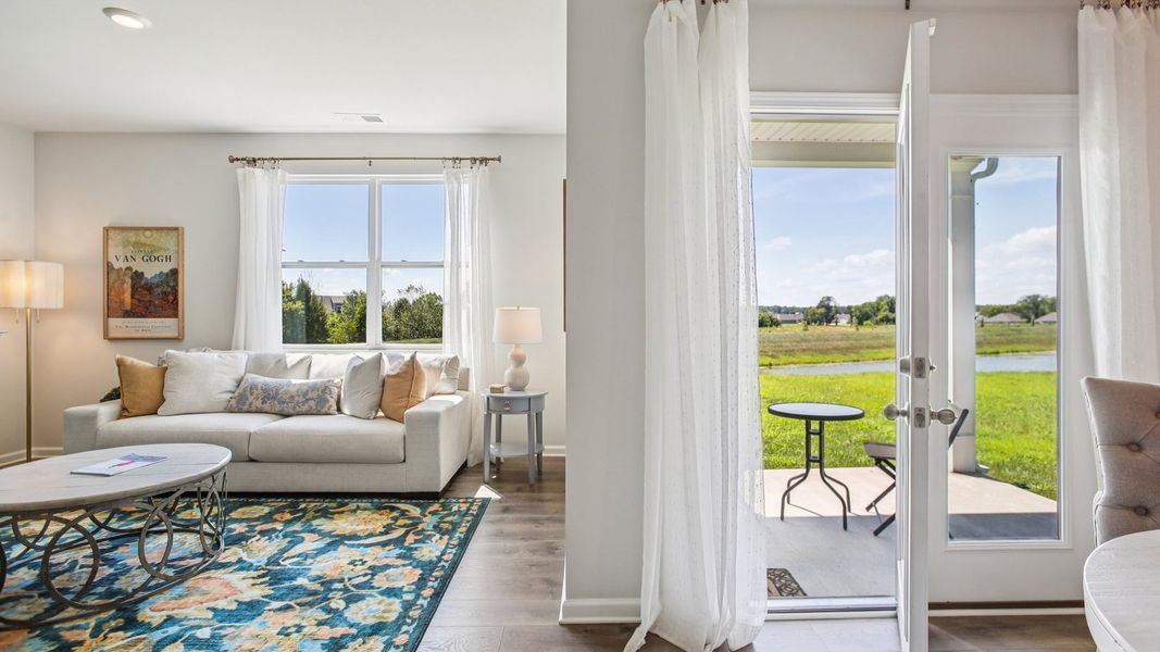 Furnished interior view inside a new home in The Parks, White House (Image 11).