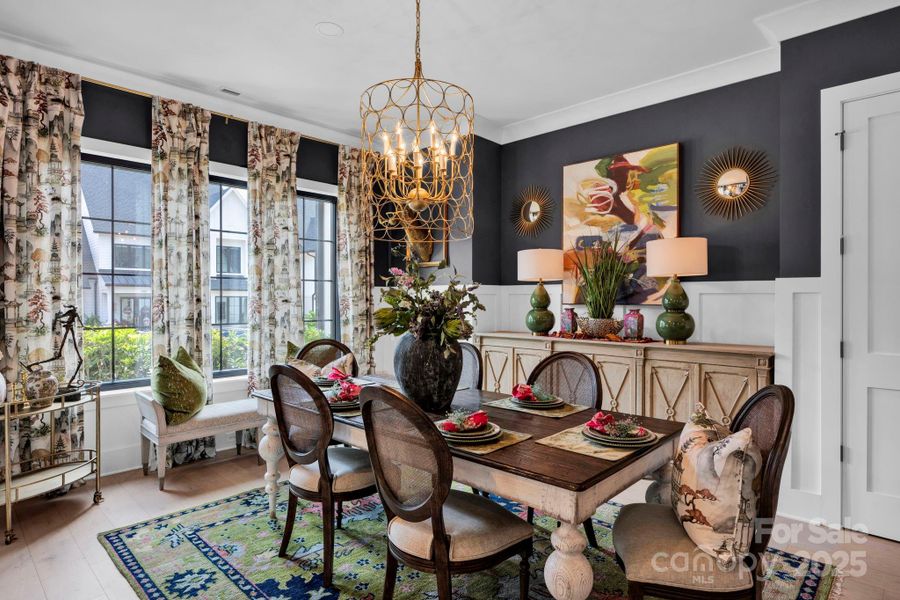 Furnished interior view inside a new home in , Davidson (Image 33).