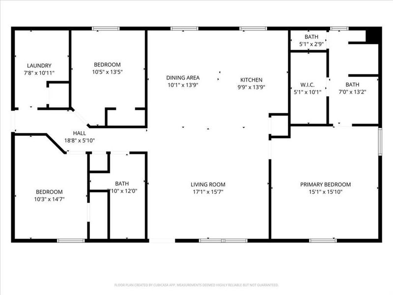 2D floor plan layout of this home in , Poolville, TX (Image 4).