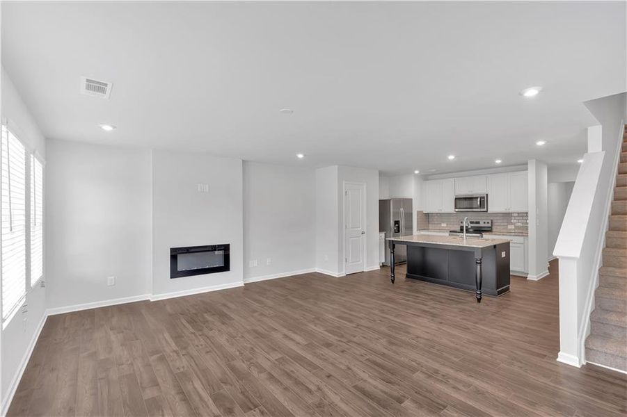 Furnished interior view inside a new home in Village Green, Adairsville (Image 11).