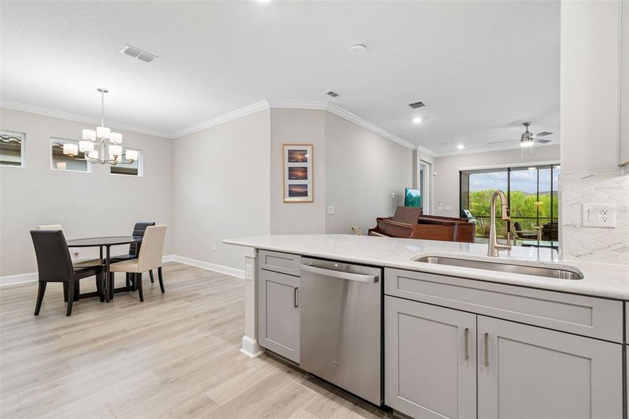 Furnished interior view inside a new home in , Wesley Chapel (Image 37). Furnished interior view inside a new home in , Wesley Chapel (Image 37).