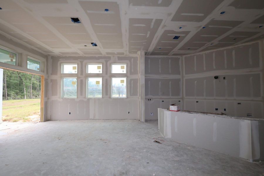 In-progress construction of a new home in Two Step Farm - Enclave Collection, Montgomery, TX (Image 4). In-progress construction of a new home in Two Step Farm - Enclave Collection, Montgomery, TX (Image 4).