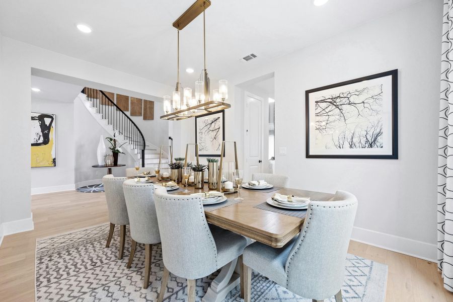 Furnished interior view inside a new home in Candela, Richmond (Image 12).