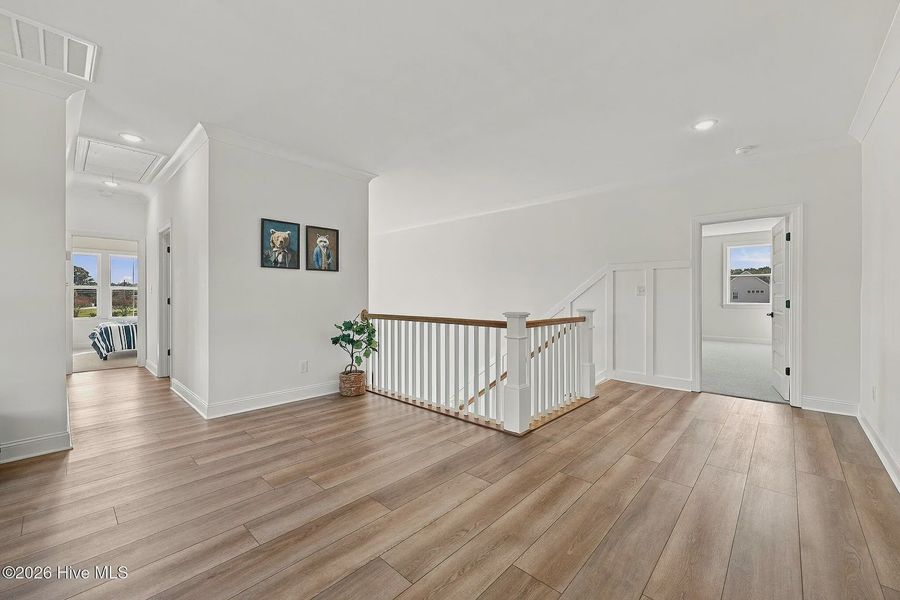 Spacious, unfurnished interior of a new home in Dixon Grove, Grimesland (Image 43).