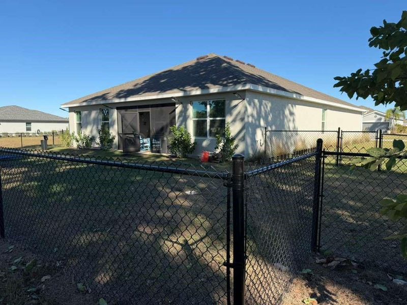 Exterior details and patio area of a home in Burnt Store Village, Punta Gorda (Image 21).
