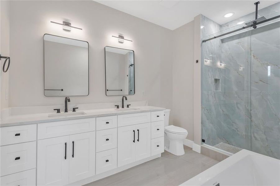 Furnished interior view inside a new home in , Tampa (Image 9). Furnished interior view inside a new home in , Tampa (Image 9).