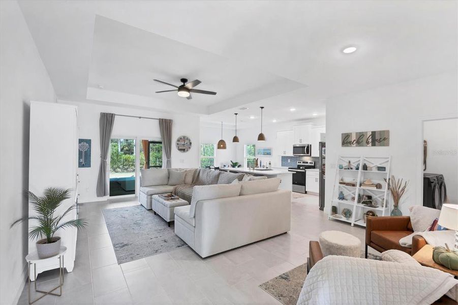 Furnished interior view inside a new home in , Port Charlotte (Image 6).