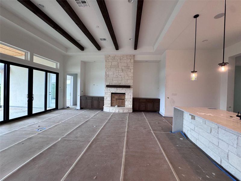 Spacious, unfurnished interior of a new home in ClearWater Ranch, Liberty Hill (Image 17). Spacious, unfurnished interior of a new home in ClearWater Ranch, Liberty Hill (Image 17).