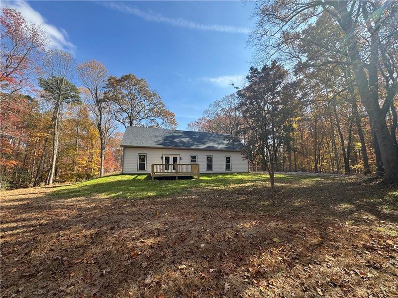 Exterior details and patio area of a home in , Dawsonville (Image 12).