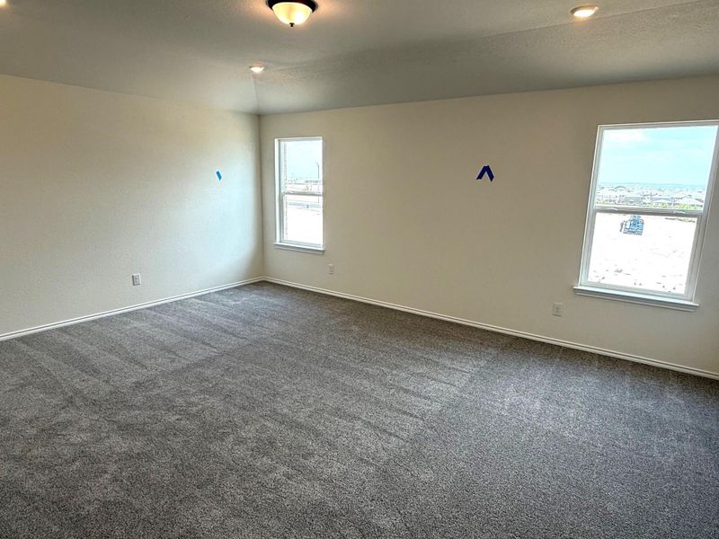 Spacious, unfurnished interior of a new home in Salerno - Heritage Collection, Round Rock (Image 12).