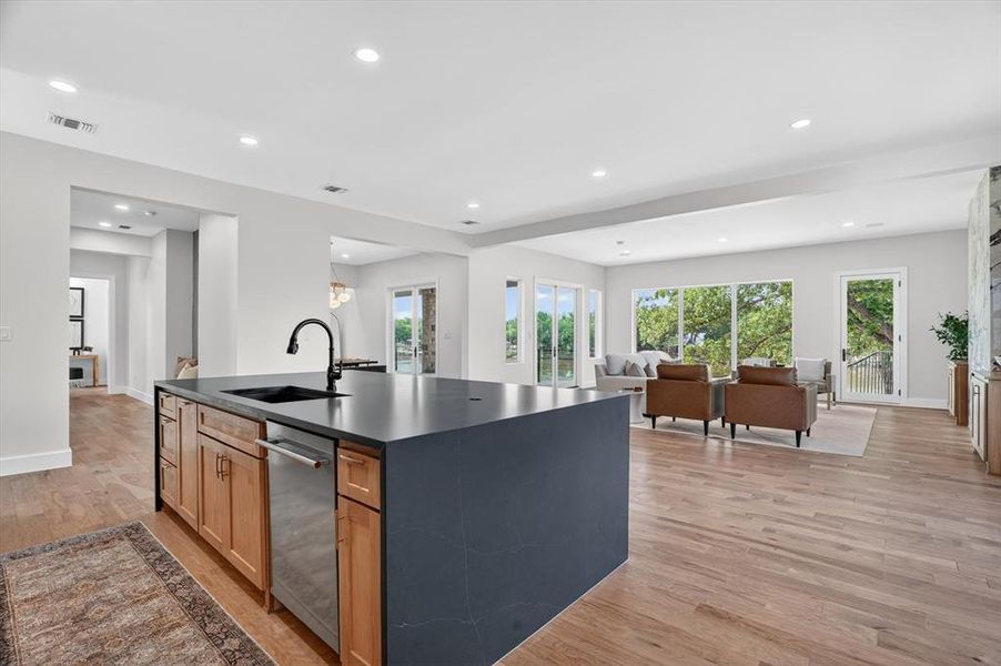 Furnished interior view inside a new home in , Weatherford (Image 24).
