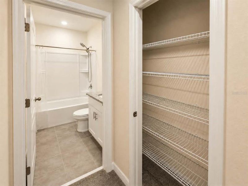 Furnished interior view inside a new home in Rivers Edge, Edgewater (Image 13).