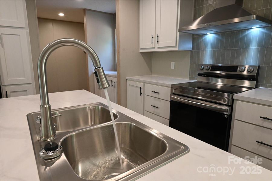 Furnished interior view inside a new home in , Clover (Image 8).