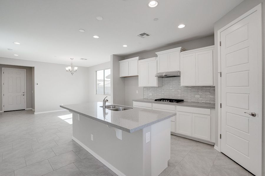 Representative furnished interior of a home built from the Castillo Series - Lavender by Brightland Homes in Castillo at Anderson Parc, Buckeye (Image 4). Representative furnished interior of a home built from the Castillo Series - Lavender by Brightland Homes in Castillo at Anderson Parc, Buckeye (Image 4).
