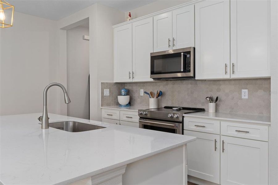 Furnished interior view inside a new home in , San Antonio (Image 6).