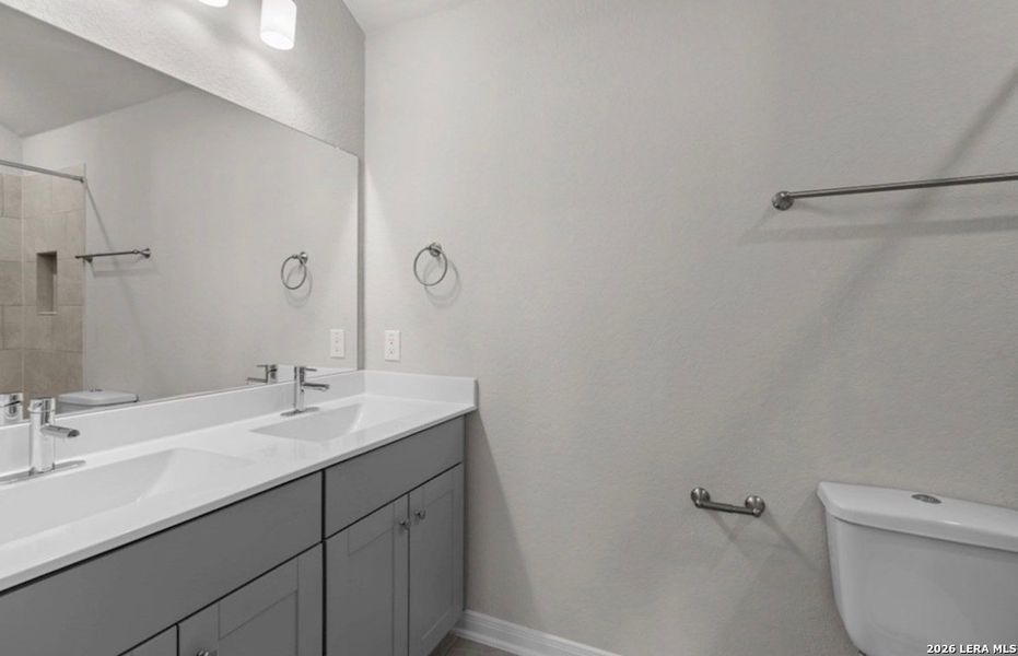 Furnished interior view inside a new home in Bricewood, San Antonio (Image 9).