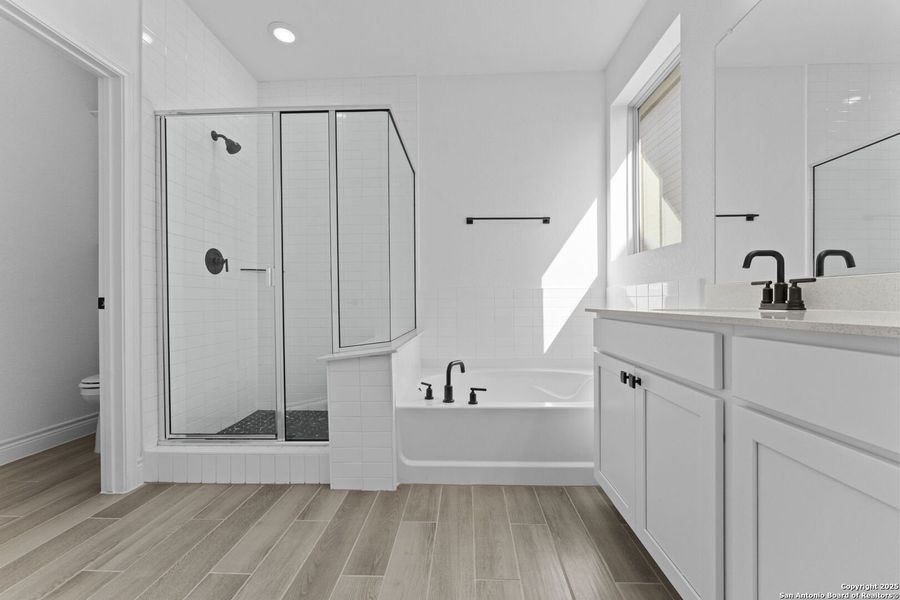 Furnished interior view inside a new home in Lily Springs, Seguin (Image 6).