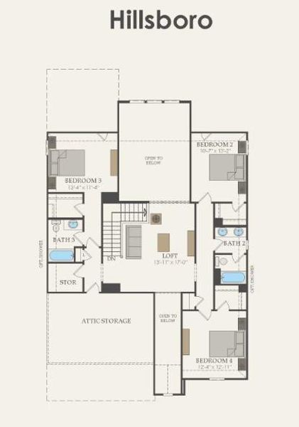 Floor Plan 2nd Floor