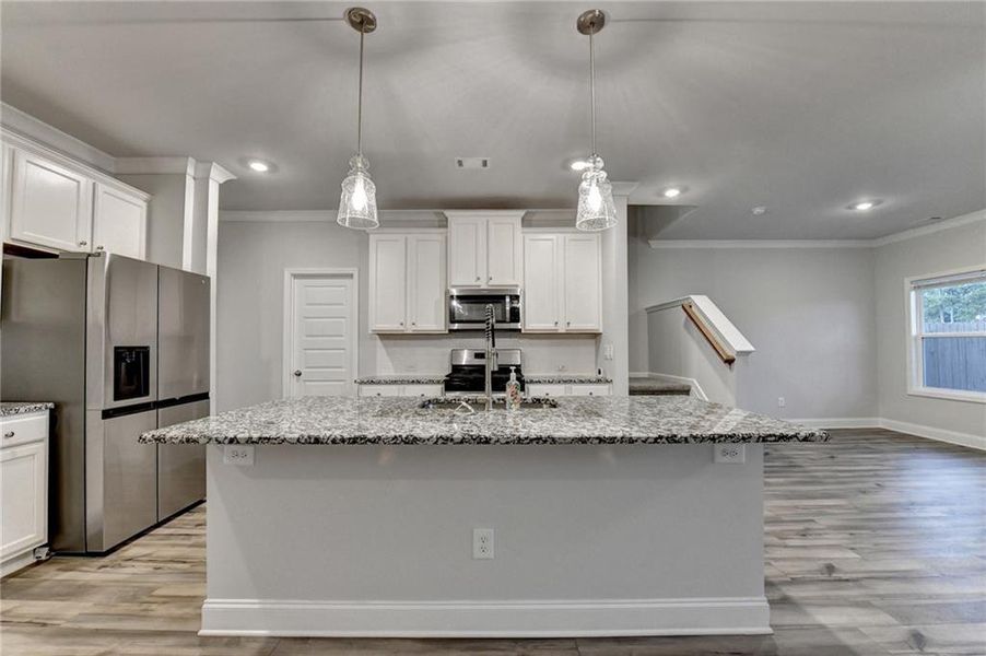 Furnished interior view inside a new home in Westgate Enclave, Loganville (Image 16).