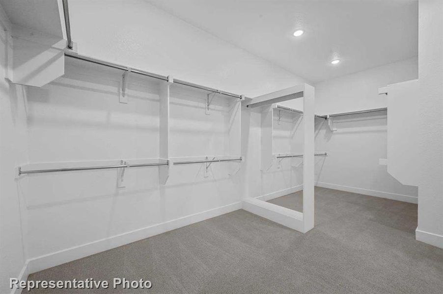 Primary Closet (Representative Photo) Primary Closet (Representative Photo)