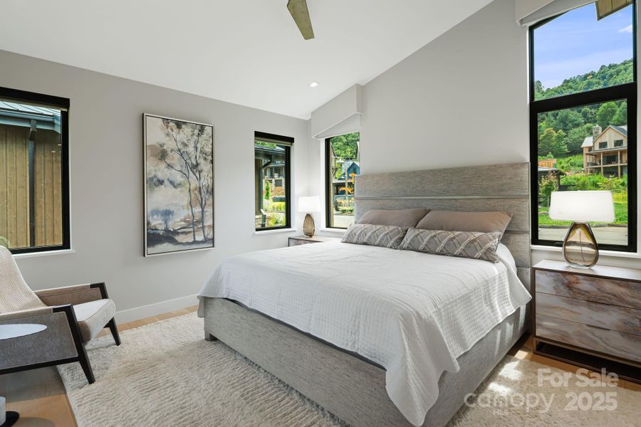 Furnished interior view inside a new home in , Sylva (Image 25).