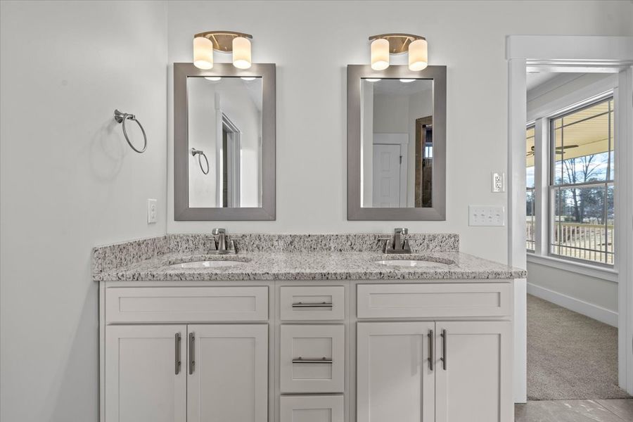 Representative furnished interior of a home built from the Caterina Elite by Enchanted Homes in Tubbs Mountain Estates, Travelers Rest (Image 13).