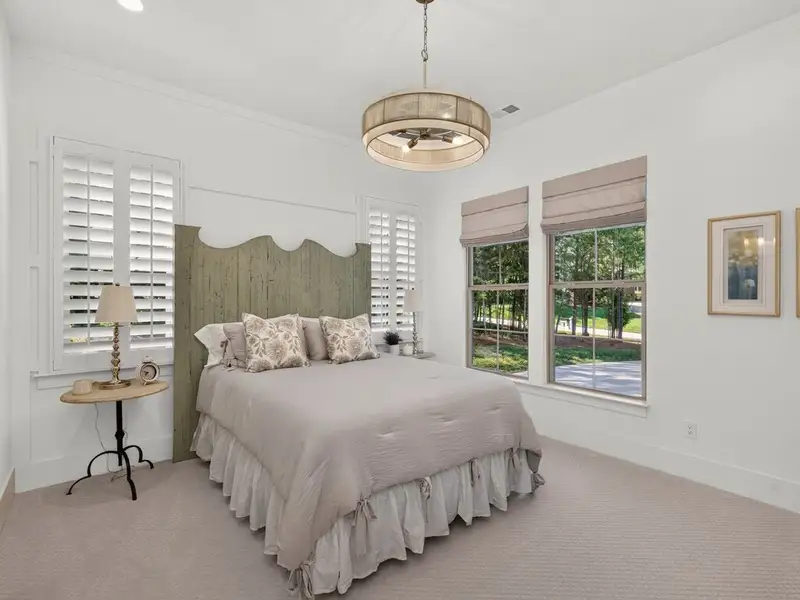Representative furnished interior of a home built from the Montecito Ranch by Classica Homes in Riverchase Estates, Lancaster (Image 36).
