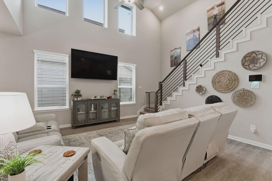 Light-filled living room