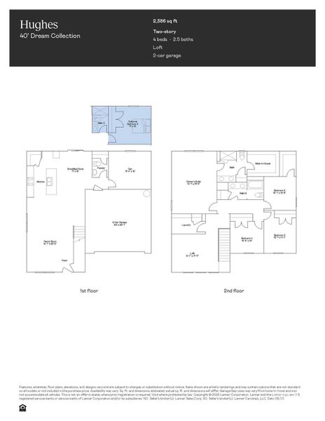 Hughes Floorplan