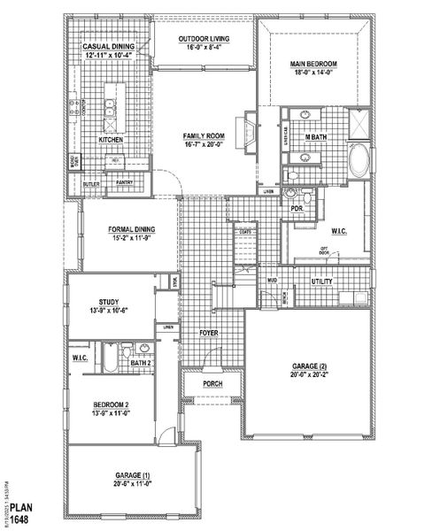 Plan 1648 1st Floor Plan 1648 1st Floor