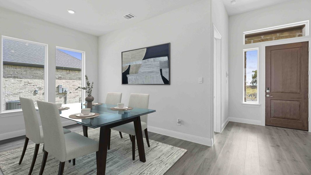 Furnished interior view inside a new home in Clearview Ranch, Royse City (Image 7).