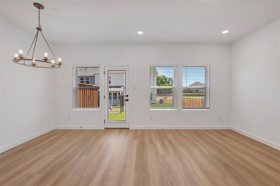 Spacious, unfurnished interior of a new home in Providence Commons, Providence Village (Image 19).