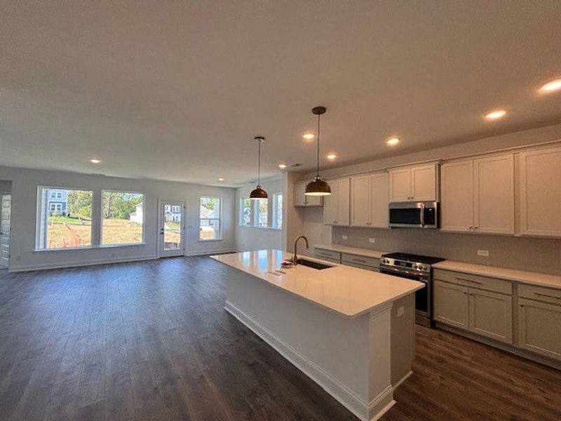 Furnished interior view inside a new home in The Preserve at Five Oaks, Lebanon (Image 6).