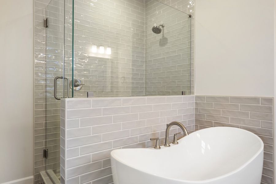 Close-up of interior finishes inside a home in Ridgecrest at Midway, Anderson (Image 17).