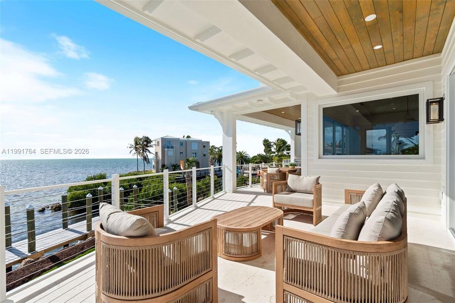 Exterior details and patio area of a home in , Key Largo (Image 36).