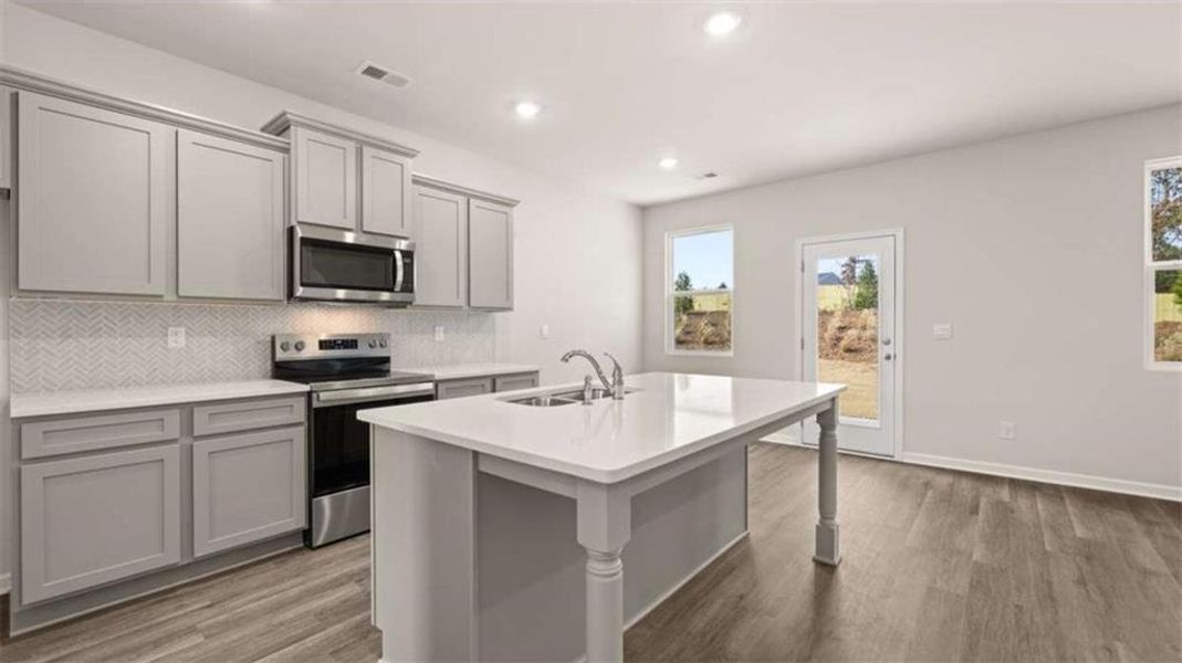 Furnished interior view inside a new home in WillowBrook, Winder (Image 11).