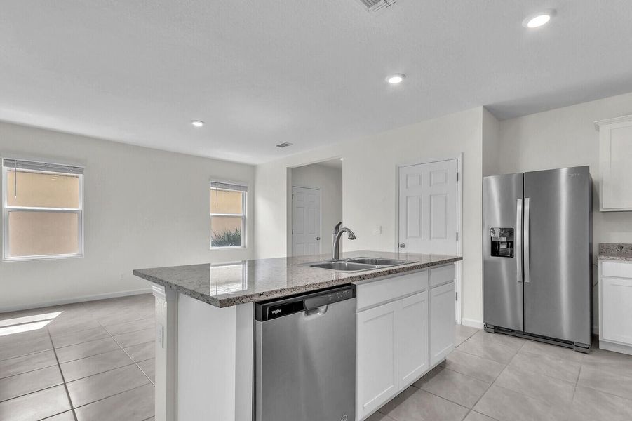 Furnished interior view inside a new home in , Port St. Lucie (Image 5).