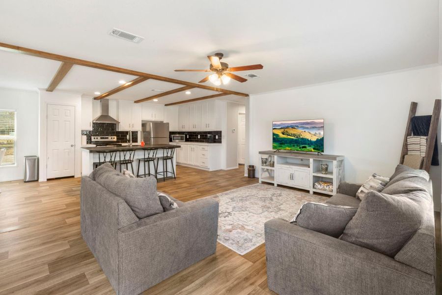 Furnished interior view inside a new home in , Somerville (Image 11).