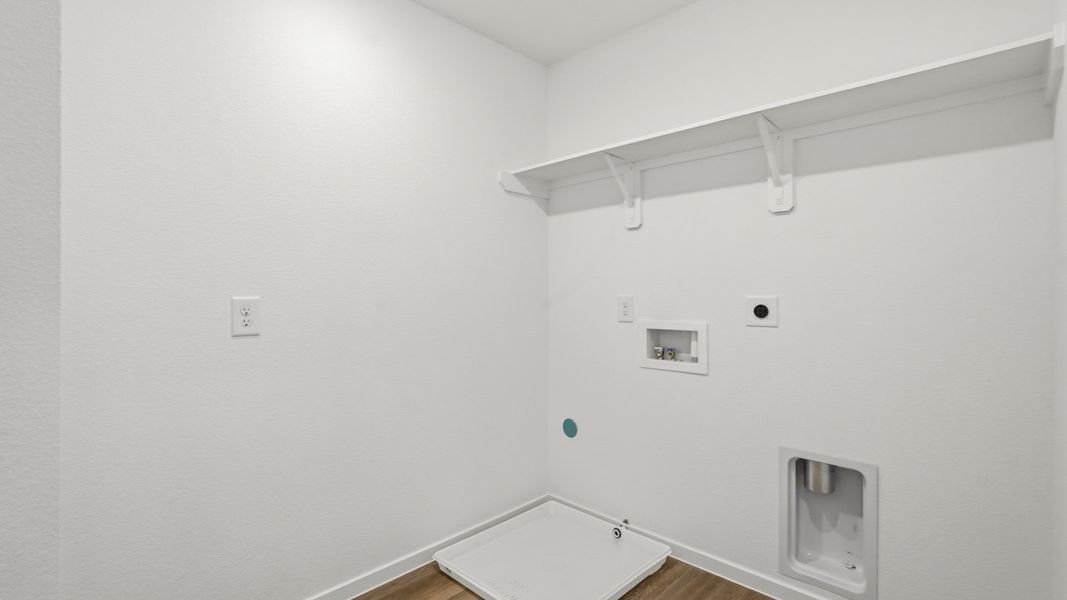 Representative unfurnished interior of a home built from the Kate by D.R. Horton in Cypress Green, Hockley (Image 15). Representative unfurnished interior of a home built from the Kate by D.R. Horton in Cypress Green, Hockley (Image 15).