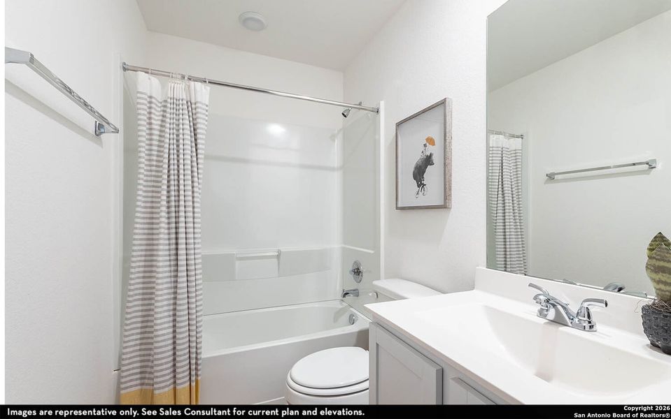 Furnished interior view inside a new home in Garden Grove, San Antonio (Image 9).