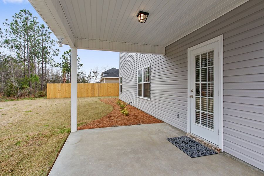 Image 55 representing the The Catherine by RTS Homes in The Village at Sassafras, Allenhurst, GA.