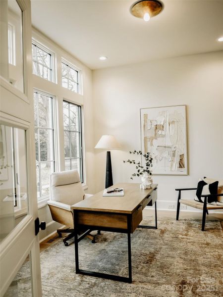 Furnished interior view inside a new home in , Charlotte (Image 13).