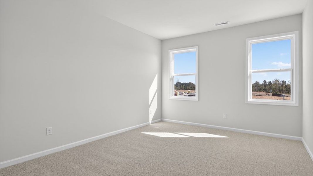 Spacious, unfurnished interior of a new home in The Manors at Haywood Glen, Knightdale (Image 22).