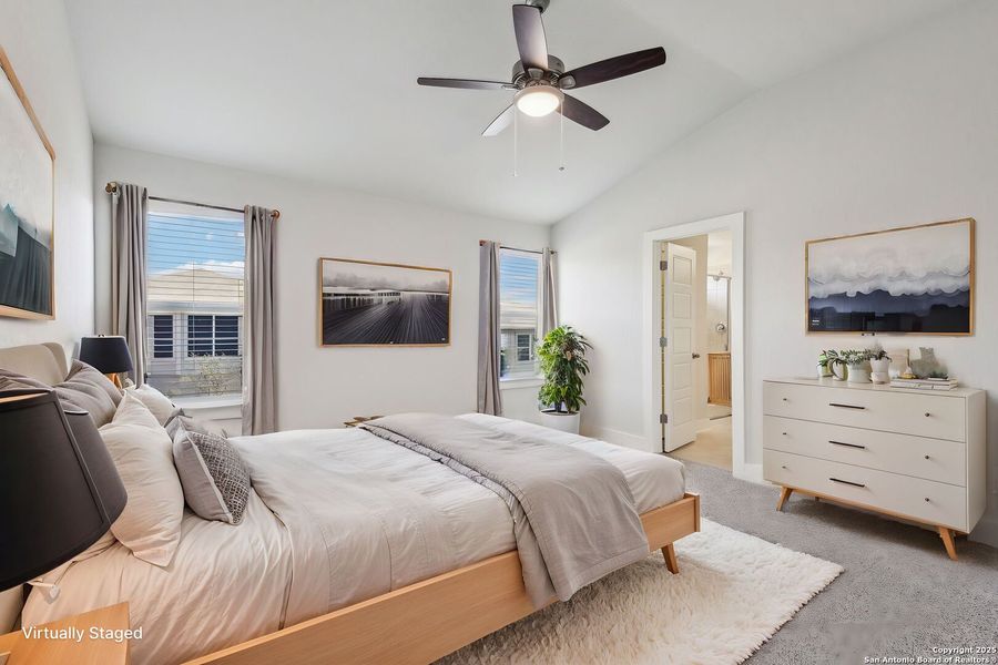 Furnished interior view inside a new home in Thomas Pond, San Antonio (Image 8).