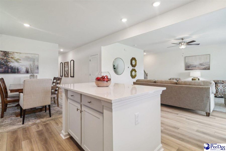 Furnished interior view inside a new home in Southern Columns, Florence (Image 5).