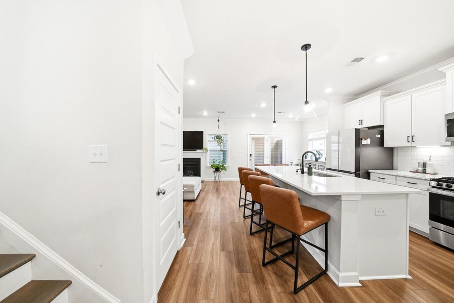 Furnished interior view inside a new home in Six Oaks, Summerville (Image 12).
