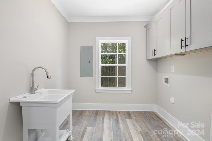 Laundry Room with Cabinets