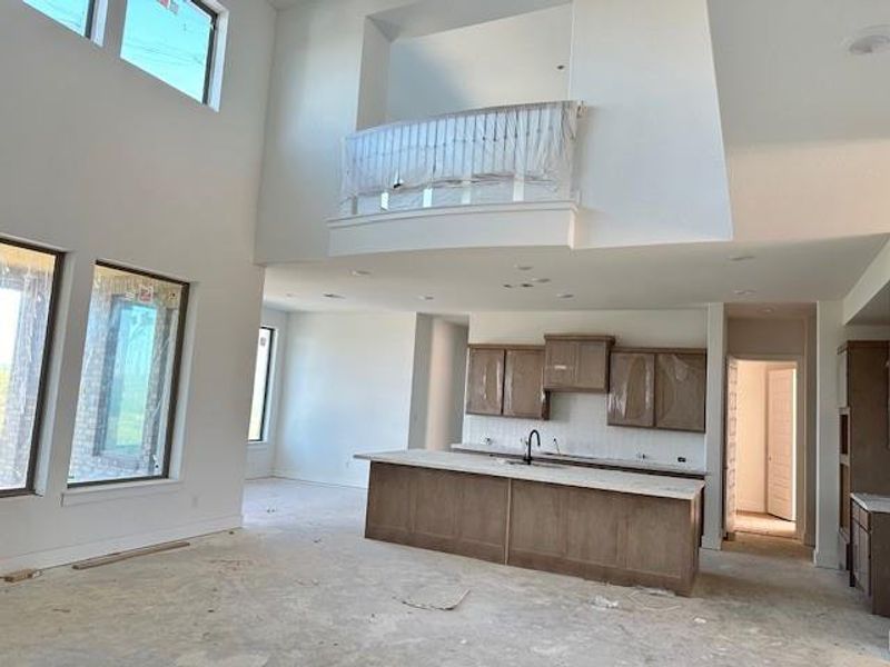 From Family Room to Open Concept Kitchen